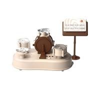 Generisch 2026 Electronic Finger Drum Set, Portable with Sensors, Compact Practice Drum Set for Beginners with Headphone Jack (C, One Size)