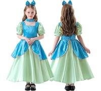 Generisch 2026 European Blue Sister Dress for Girls, Fairy Tale Performance, Cosplay Costume, Elegant Dress (Sky Blue, 150.00)