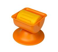 Generisch 2026 Feeding Bowl with Feeding Brake for Broth, Yogurt Lick Stone for Large, Medium, Small Dog Breeds - Dietary Supplement/Refeeding (Orange, One Size)