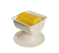Generisch 2026 Feeding Bowl with Feeding Brake Lick Bowl for Dogs for Dietary Supplement and Post-Operative Recovery of Large Medium Small Breeds (Grey, 15 cm)