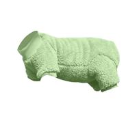 Generisch 2026 Fleece Jumper for Sphynx Nude Cats, Cuddly Warm, for Nude Cats, Small Dogs, Soft Jacket Four-Legged Friends with Ribbed Cuffs (XS XXL, Green, 25 x 19 x 3 cm)