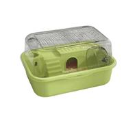 Generisch 2026 Hamster Cage with Removable Base, Quiet Impeller Double-Walled Design for Easy Cleaning Comfortable Posture Hamster Cage with Activity Function (Green, One Size)