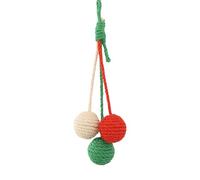 Generisch 2026 Hanging Cat Rope, Interactive Chew Rope Sisal for Scratching or Stroking Indoor (B, 25 cm)