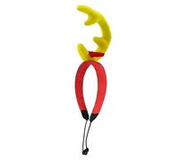 Generisch 2026 Headband Costume for Medium to Large Reindeer Headbands with Adjustable Elastic Band, Yellow, for Halloween Party (B, One Size)