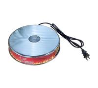 Generisch 2026 Heated Drinking Bowl Stainless Steel with Constant Temperature Control for Poultry in the Winter Season (Silver, 26 cm)