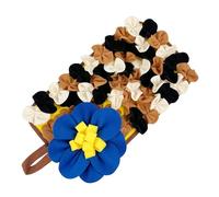 Generisch 2026 Interactive Foraging Mat to Stimulate the Natural Sniffing Instinct in Small Animals such as Rabbits Guinea Pigs Hedgehogs (F, 45 cm x 25 cm)
