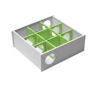 Generisch 2026 Interactive Hamster Maze with Tunnels, Hide and Hide for Small Animals (Green, 21 x 20 cm)