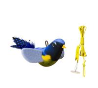 Generisch 2026 Interactive Hanging for Cats with Uniform Movements, Perfect for Cats Adults, Ideal Cat Owners, Interactive Lovers of Domestic Cats (Blue, 13 x 6 cm)