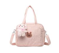 Generisch 2026 Large Pregnancy Bag Functional Nursing Bag for Mother Baby with Insulated Compartments, pink, 20*24CM, Duffel Backpacks