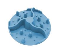 Generisch 2026 Lick Pad for Pets, Silicone for Slow Food, Tableware, Bowl, Dog Lick Pad, Slow Food Pad, Removable Pad, Suitable for Dogs Cats for Fast (A, 8 cm)