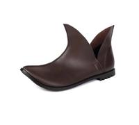 Generisch 2026 Men's Medieval Style Pointed Ankle Boots for Daily Outing Travel