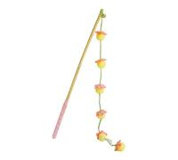 Generisch 2026 Natural Cat Fishing Stick Wooden for Interactive Play Movement - Cat By Natural for and (B, 40 x 47 cm)