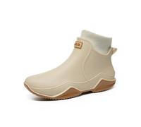 Generisch 2026 Pairs Winter Plain Lace Boots Warm Casual Temperament Boots, White, 9 UK