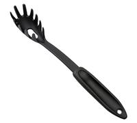 Generisch 2026 Pasta Server, Spaghetti Fork, Spoon, Nylon Utensils, Kitchen Utensils, Ideal for Serving Various Foods (Black) (Black, One Size)