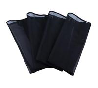 Generisch 2026 Pieces/Package Protection Leg Wrap Leggings for Fly Mesh Fly Boots Loose Mesh Horse Boots (Black, 38 x 48 cm)