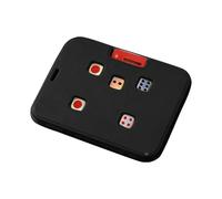 Generisch 2026 Portable Mechanical Cube with Push Button Reset for Board Games Parties - Unique Stress Factor (B, One Size)