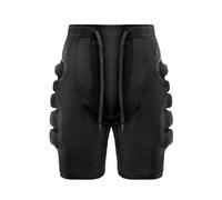 Generisch 2026 Protective Shorts with Hip Knee Protectors for Skiing, Snowboarding, Ice Skating for Other Board Sports (Grey, XXXL)