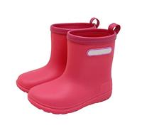 Generisch 2026 Rain Boots Lightweight Easy-On Boots for Toddlers Boys on Wet Days, red, 13 UK