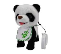 Generisch 2026 Realistic Animal with Interactive Motion Sound Functions, Soft Cuddly Design, Perfect for All Ages, Ideal Imaginative Adventures (Black, 30 cm)