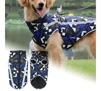 Generisch 2026 Reflective Lined Winter Jacket Warm Lined Adjustable Outdoor Winter Jacket Size M L (C, 64cm)