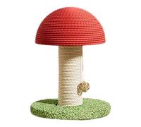 Generisch 2026 Rope Cat Scratching Board Indoor Play Stress Management Function, Suitable for Cat Exercises in Family Living Room, Natural Red Colour (B, One Size)