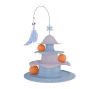 Generisch 2026 Rotating Plate for Cats - Fun for Your Cat! 360° Rotation More Joy A Happy Life (B, 31 cm)