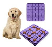 Generisch 2026 Slow Food Pad, Slow Food Odour Pad, Silicone Lick Pad, Puzzle Training Pad for Kitchen (Purple, 20.5 cm)
