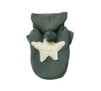 Generisch 2026 Small Cats Warm Knitted Coat Winter Warm Knitted Coat Puppy French (Grey, 24 cm)