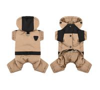 Generisch 2026 Small Winter Coat with Hood, 4 Legs Covered, Winter Snowsuit for Adjustable Warm Jacket for Small (E, 40 cm)