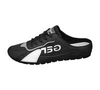 Generisch 2026 Spring Men's Shoes, All Casual Shoes, Lazy Slip-Ons Half Slippers Shoes Men Size 11, black, 12 UK