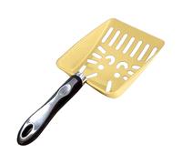 Generisch 2026 Stainless Steel Litter Bucket, Ergonomic, Durable, Waste Removal Tool, Easily Rustproof, Practical, Ideal for Toilet (Yellow, One Size)