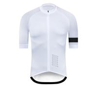 Generisch 2026 - Summer Cycling Clothing for Men, Short Sleeve Cycling Top for Men, Competition Cycling Clothing for the Road Tank Top Men Organic, White, M