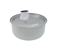 Generisch 2026 Super Quiet Wireless Dog Water Dispenser with Stainless Steel Container, Motion Sensor for Pets, Automatic Drinker with for Cats, Dogs (White, A)