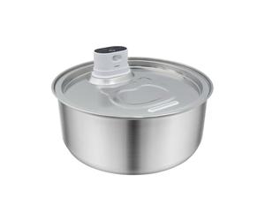 Generisch 2026 Super Quiet Wireless Dog Water Dispenser with Stainless Steel Container, Motion Sensor for Pets, Automatic Drinker with for Cats, Dogs (Silver, A)