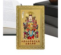 Generisch 2026 Tai Sui Blessing Card, Copper Memorial as a Decorative Object, Lucky Cards for the Chinese Horse Year, for Happiness, Wealth, Prosperity and Success