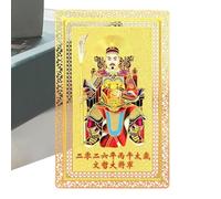 Generisch 2026 Tai Sui Card - 2026 New Year Card - Blessing Keepsake for the New Year | For Bag Purse Backpack Adults Children Friends Home Office Car Travel Holiday
