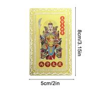 Generisch 2026 Tai Sui Protection Card - Copper Blessing Samulet as a Keepsake, Year of the Horse Protection Card - For Family Friends Women Men Father Mother