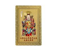 Generisch 2026 Tai Sui Protection Card - Copper Collectible as a Blessing Samulet and Cards for the Chinese Horse Year, for Happiness, Wealth, Prosperity and Success