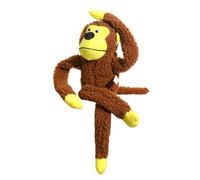Generisch 2026 This monkey shaped chew snack of fresh materials helps to maintain your health, allows you to feed your animals without worry. (Brown, 38 cm)