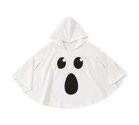 Generisch 2026 Toddler Boys Girls Halloween Fantasy Party Costume with Robe Children with Coat (White, 18-24 Months)