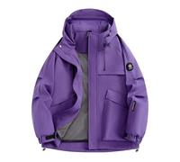 Generisch 2026 Transition Jacket Couples Rushing Jacket Outdoor Layer Wind Jacket Men's Thin Breathable Wind Jacket, purple, L