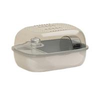 Generisch 2026 Transparent Small Animal Activity Centre Hamster Cage with Integrated Balance Wheel for Indoor Outdoor Posture (E, One Size)