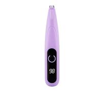 Generisch 2026 Trimmer Micro Precision Hair for Dogs, Rechargeable, Low Noise, Wireless Dog Beauty Trimmer with LED Light, Pet Shaver for Dogs Cats (Purple, 16.5 x 3 cm)