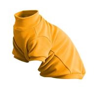 Generisch 2026 Turtleneck Sweater for Sphynx Cats, Soft Warm Jumper for Hairless Cats Indoor Outdoor, Stylish Jumper Clothing Sphynx Cats (Colour Size) (Yellow, XL)