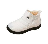 Generisch 2026 Warm Winter Boots with Thick Padded Sole Lining Cozy Short Cold Weather Boots for Shoes Wear, beige, 9 UK