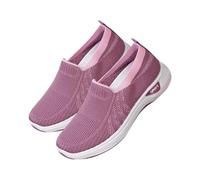 Generisch 2026 Women's Comfortable Casual Shoes for Daily Wear, Breathable Mesh Design, Perfect for Spring and Summer. Ideal Jeans and Casual Trousers., purple, 7 UK