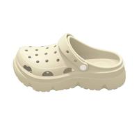 Generisch 2026 Women's Comfortable Everyday Slippers. Open Toe Design with Thick Sole. Perfect for Summer. Casual Style Jeans. 5 cm Heel Height. 95 Shoes Women, beige, 7 UK