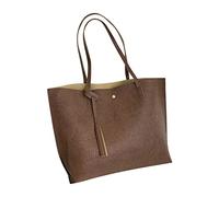 Generisch 2026 Women's Handbag Shoulder Bag Solid Colour Fringe Large Capacity Shoulder Bag, Bw1, Einheitsgröße, Travel Backpacks