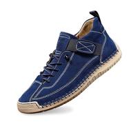 Generisch 2027 Casual Hiking Shoes for the Hand, Flexible, Soft Sole, Comfortable, Flat Slippers for Everyday Use, Lightweight, Breathable Design, darkblue, 2/2.5 UK