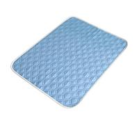 Generisch 2027 Cooling Mat for Beds, Washable, Portable, Suitable for All (Sky Blue, 150 x 100 cm)